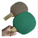 Kit 10 Raquetes Ping Pong Com E.v.a C/ Bolinha Iniciantes Cinza